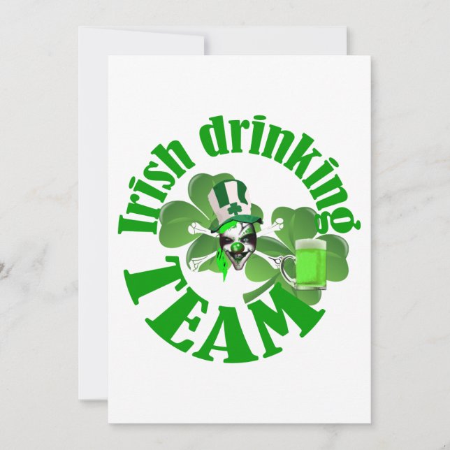 Irish drinking team (Front)