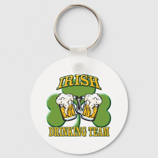 Irish Drinking Team Key Ring (Front)