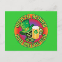 Irish Drinking Team Skull