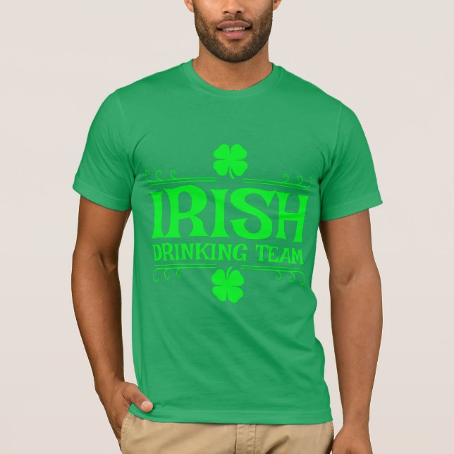 Irish Drinking Team T-Shirt (Front)