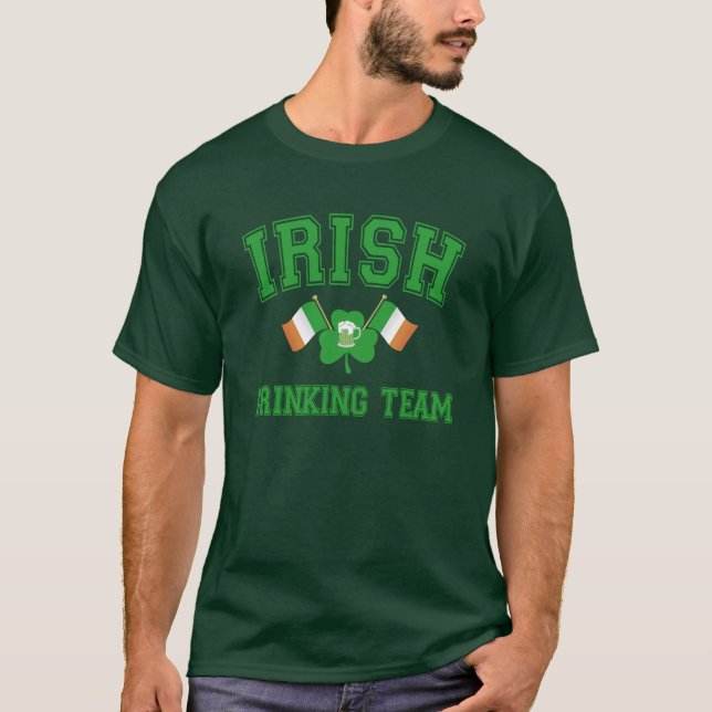 Irish Drinking Team t-shirt (Front)