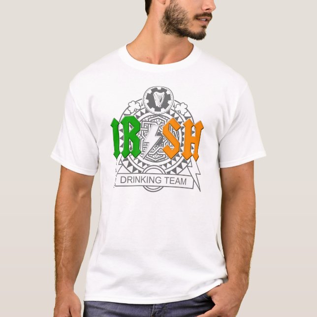 Irish Drinking Team T-Shirt (Front)