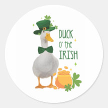 Irish Duck St. Patricks Day 