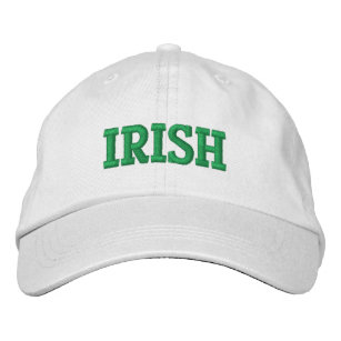 IRISH EMBROIDERED HAT