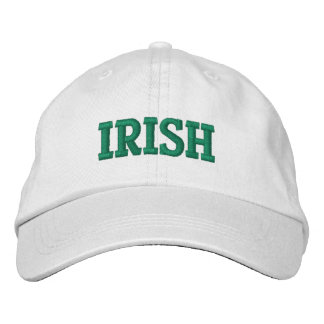 IRISH EMBROIDERED HAT