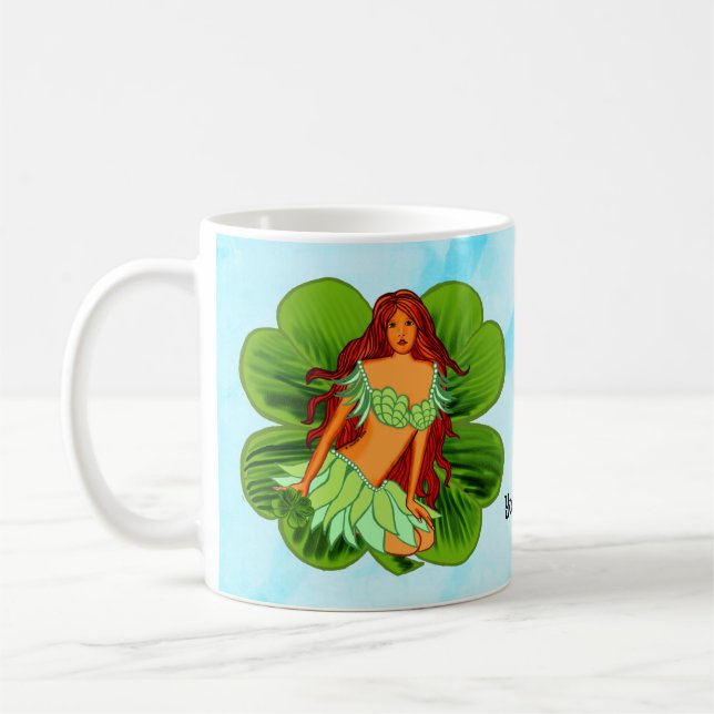 Irish Fairy Coffee Mug (Left)