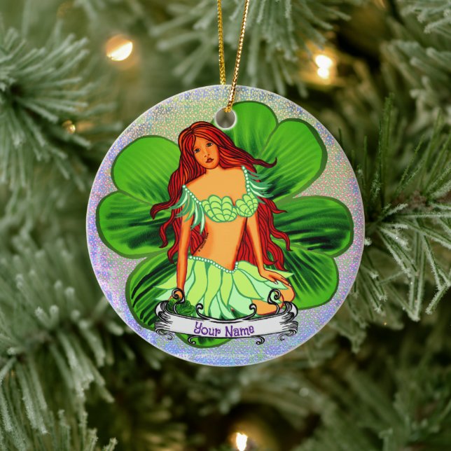 Irish Fairy  custom fairy ornament (Tree)