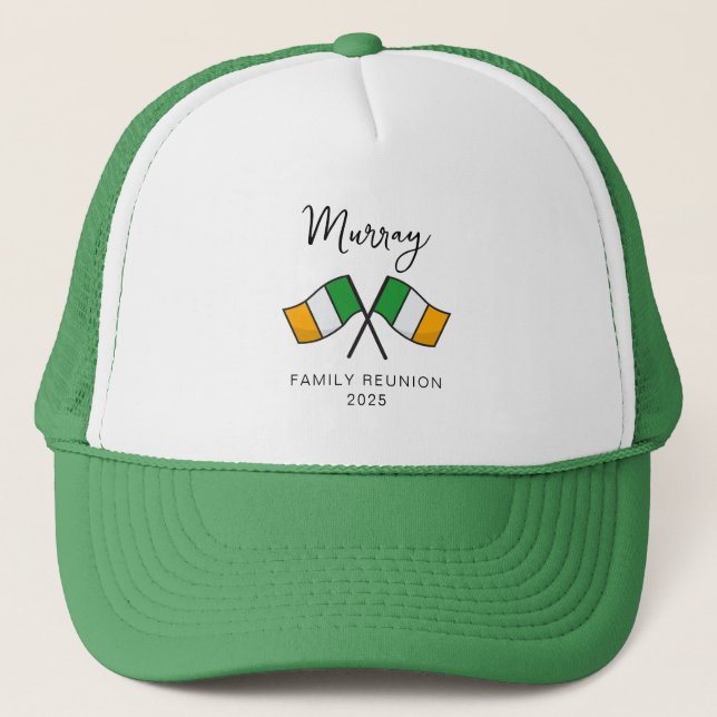 Irish Family Reunion  Trucker Hat (Front)