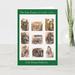 Irish Famine collection special greeting-card Card