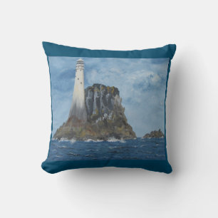 Irish Fastnet Lighthouse, County Cork, Ireland Cushion