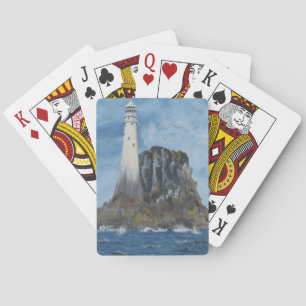 Irish Fastnet Lighthouse, County Cork, Ireland  Tr Playing Cards