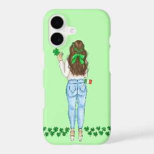 Irish Female Four Leaf Clover Field 