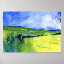 Irish Fields Painting