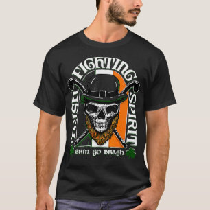 Irish Fighting Spirit  Green Edition  T-Shirt