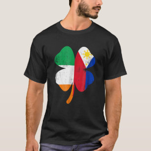Irish Filipino Flags St Patricks Day T-Shirt