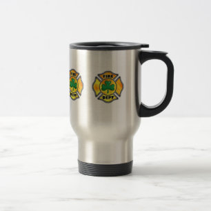 Irish Firefighter Travel Mug
