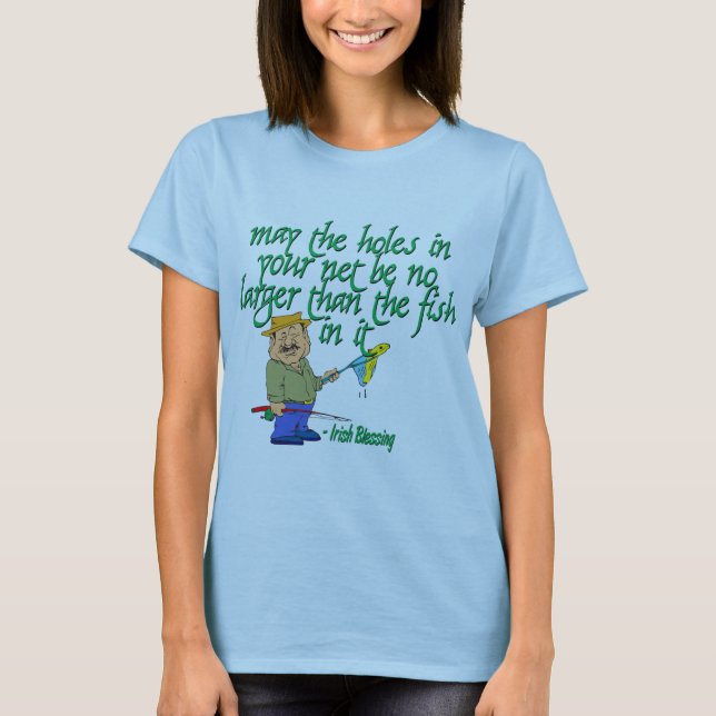 Irish Fishing Blessing T-Shirt (Front)