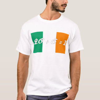 Irish Flag 26+6=2 T-Shirt