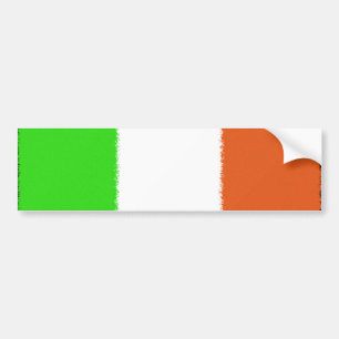 Irish Flag Bumper Sticker