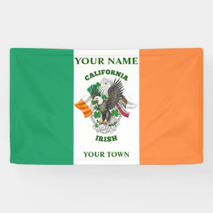 Irish Flag - California Irish Banner