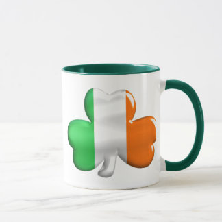 Irish Flag Clover Mug