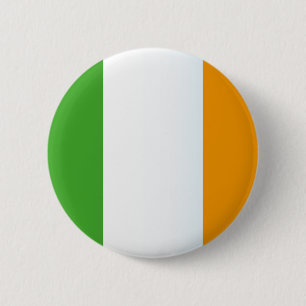 Irish Flag Colours Gift 6 Cm Round Badge