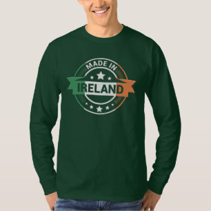 Irish Flag Colours Made in Ireland St. Patrick T-S T-Shirt