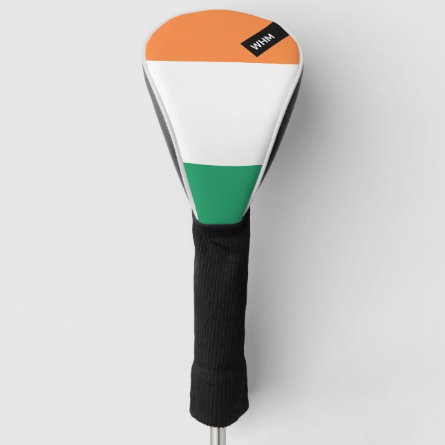 Irish Flag - Custom Golf Club Head Cover (Front)