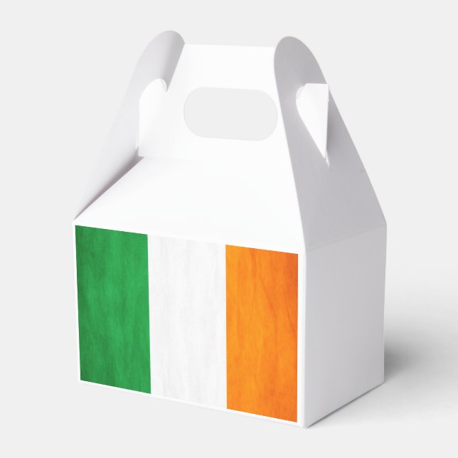 Irish Flag Favour Box (Front Side)