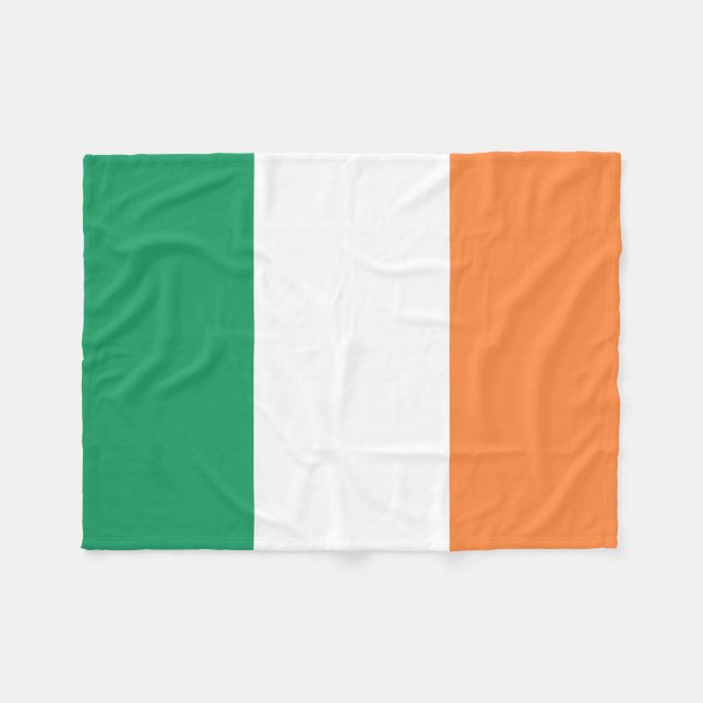 Irish Flag fbcnt Fleece Blanket (Front (Horizontal))