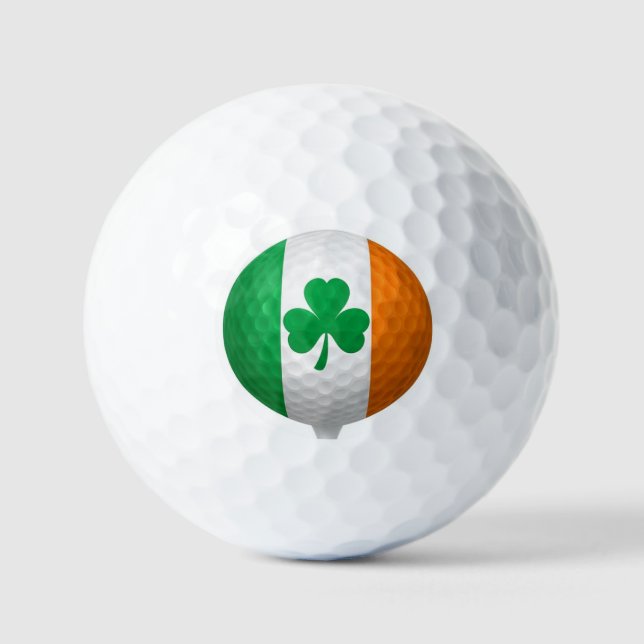 Irish Flag Golf Balls (Front)