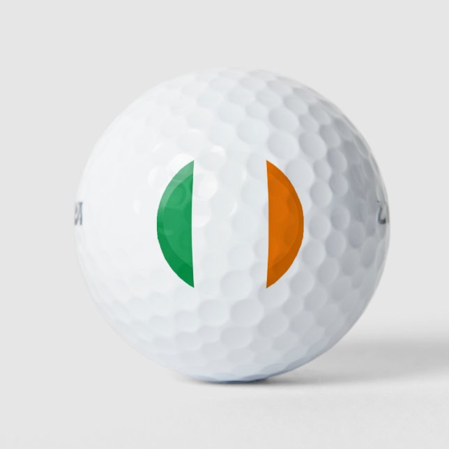 Irish flag golf balls (Front)