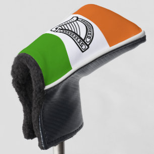 Irish flag golf head cover