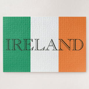 Irish Flag Ireland 20x30 1014pc jpcn Jigsaw Puzzle