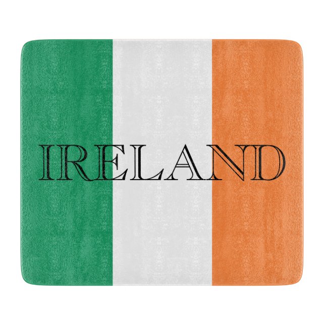 Irish Flag Ireland cbcnt Cutting Board (Front)