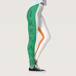 Irish Flag Ireland lecnt Leggings<br><div class="desc">Irish Flag Ireland Leggings
Design © Trinkets and Things 2018. All Rights Reserved.</div>