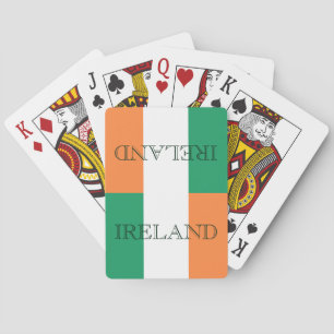 Irish Flag Ireland pccnt Playing Cards