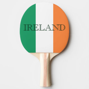 Irish Flag Ireland ppcn Ping Pong Paddle