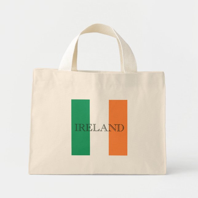 Irish Flag Ireland ttcn Mini Tote Bag (Front)