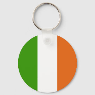 Irish Flag Key Ring
