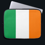 Irish Flag Laptop Sleeve<br><div class="desc">Protect your device in style with our exclusive laptop sleeve featuring the flag of Ireland! Crafted with meticulous attention to detail, this laptop sleeve is more than just a protective accessory; it’s a celebration of Ireland’s rich heritage and cultural pride. The vibrant design prominently displays the iconic Irish flag, making...</div>