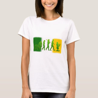 Irish flag Leprechaun evolution gear T-Shirt