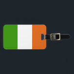 Irish Flag Luggage Tag<br><div class="desc">I like the way this looks and I hope you do too!  Thanks for stopping by!  Feel free to customise this to meet your needs.  Have a wonderful day!</div>