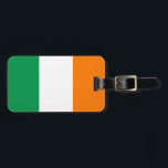 Irish flag luggage tags for bags and suitcases<br><div class="desc">Irish flag luggage tags for bags and suitcases Cute gift idea for patriotic holiday travelers.</div>