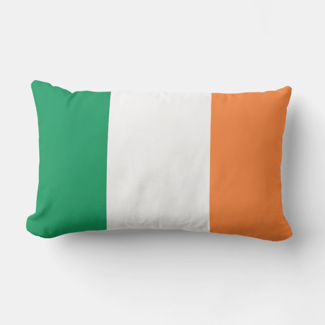 Irish Flag Lumbar Cushion (Front)