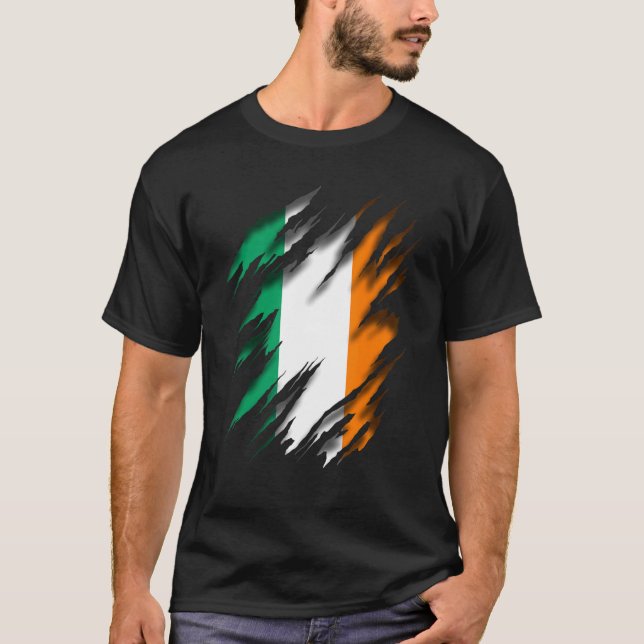 Irish Flag  Of Ireland 1 T-Shirt (Front)