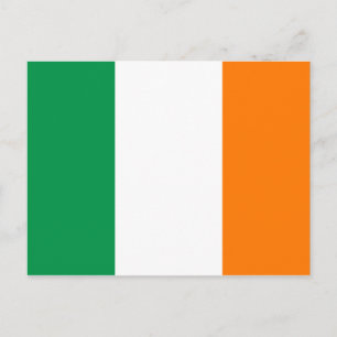 Irish flag of Ireland St Patricks Day postcards