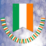 Irish Flag & Party Ireland Banners / Weddings<br><div class="desc">Bunting / Party Flags: Ireland & Irish Flag party fashion - weddings,  birhday,  celebrations - love my country,  travel,  national patriots / sports fans</div>