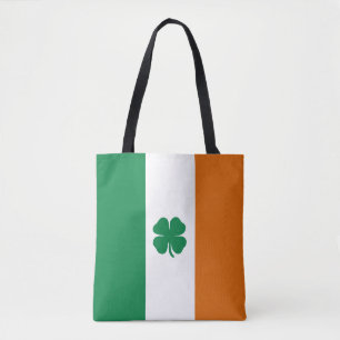 Irish Flag Patriotic Ireland Flag St Patrick's day Tote Bag