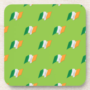 Irish Flag Pattern Coaster